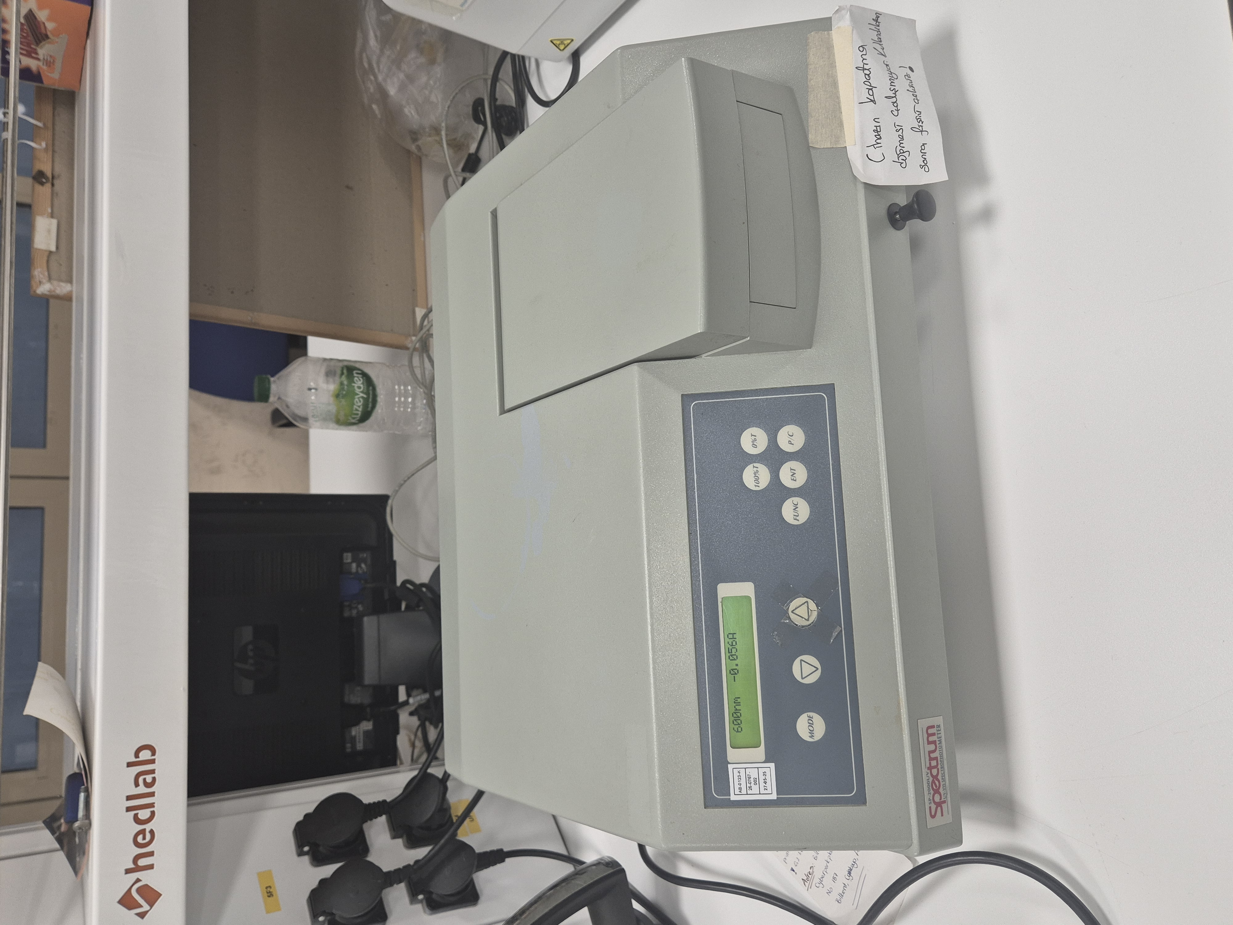 Spektrofotometre  -Fotoğraf